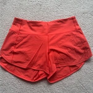 Lululemon Coral Athletic Shorts for Women